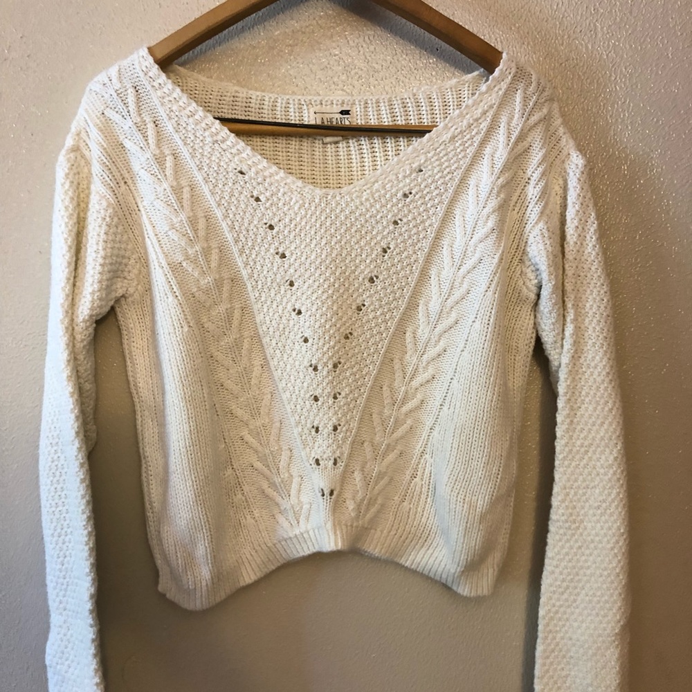 Pacsun White Sweater